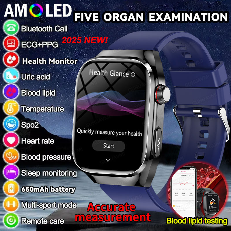 Smartwatch Health Watches - Jam Tangan Pintar Presisi Tinggi 2025