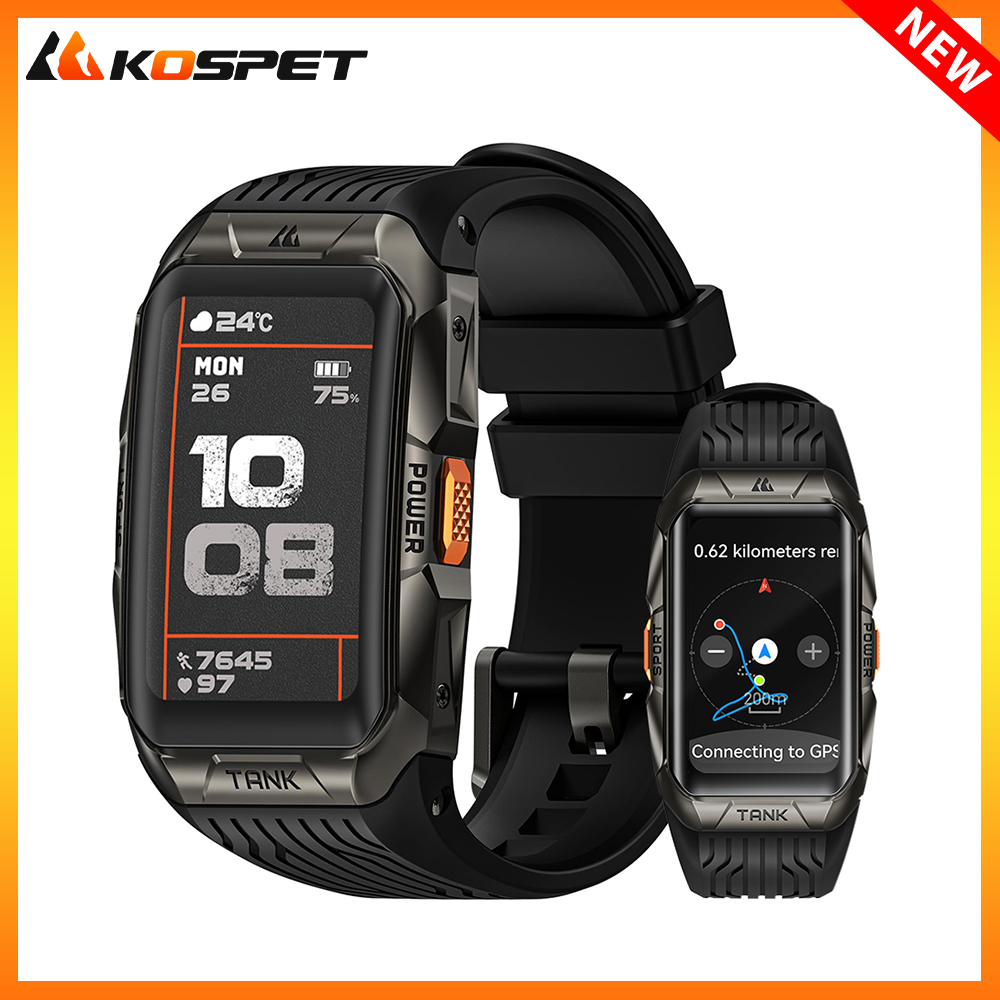 Smartwatch Professional Watches For Men - Jam Tangan Pintar Ultra KOSPET TANK