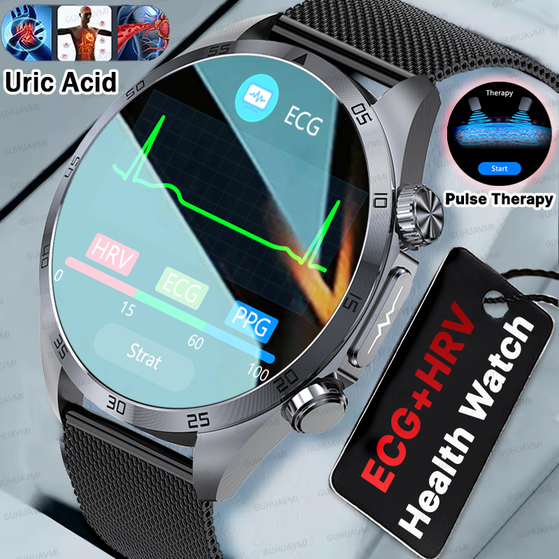 Smartwatch Professional Watches For Men - Jam Tangan Pintar Terapi Denyut Nadi