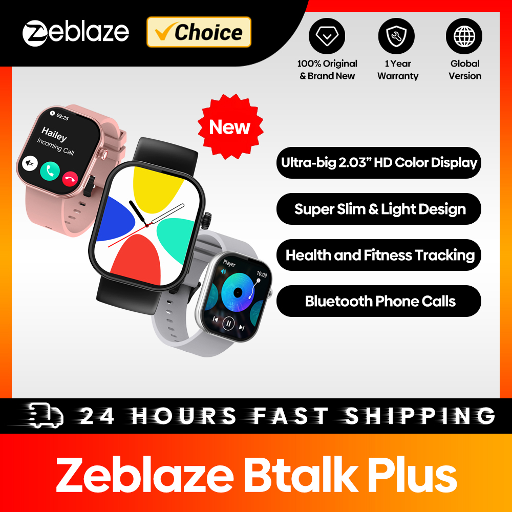 Smartwatch Health Watches - Zeblaze Btalk Plus jam tangan pintar