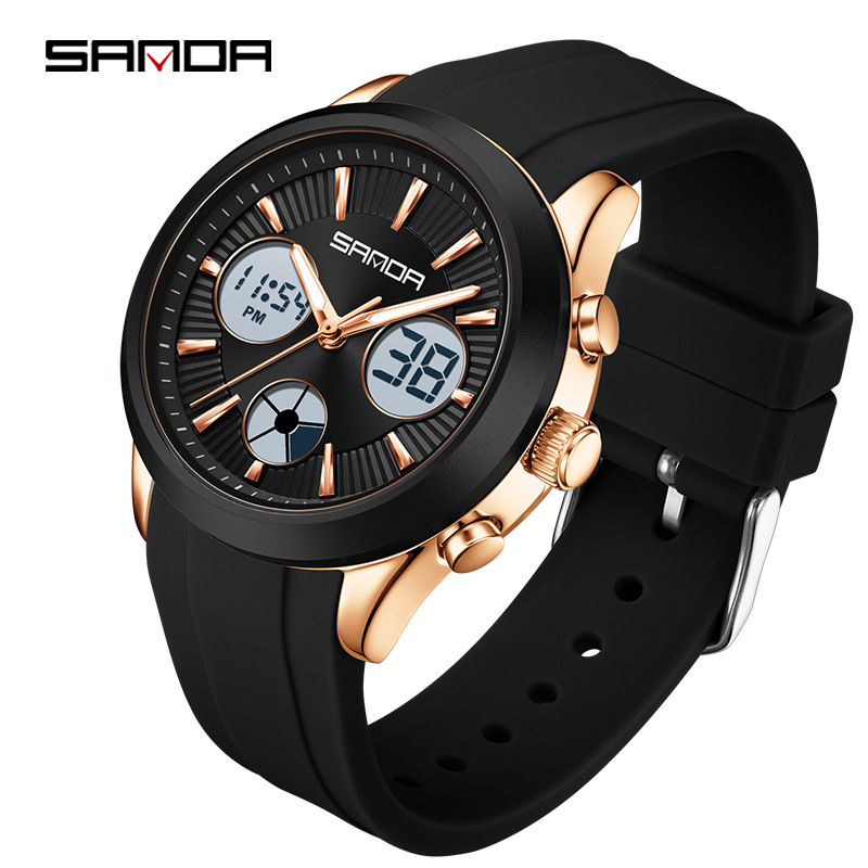 Watches Ladies Smartwatch - Jam tangan elektronik SANDA, jam tangan