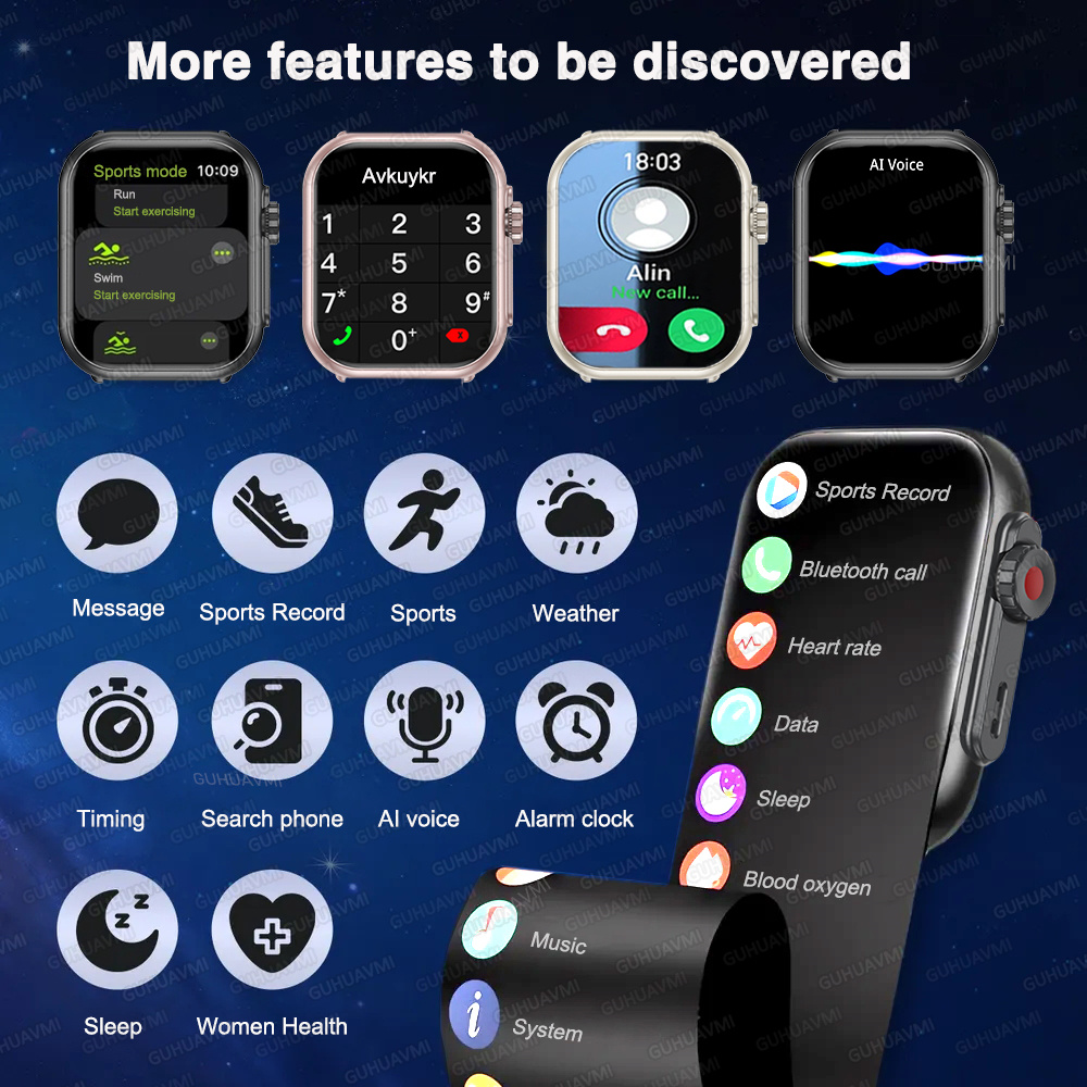 Untuk IOS Watch Ultra 2 SE Gel - Smartwatch Branded Watches For Women ulasan dan harga
