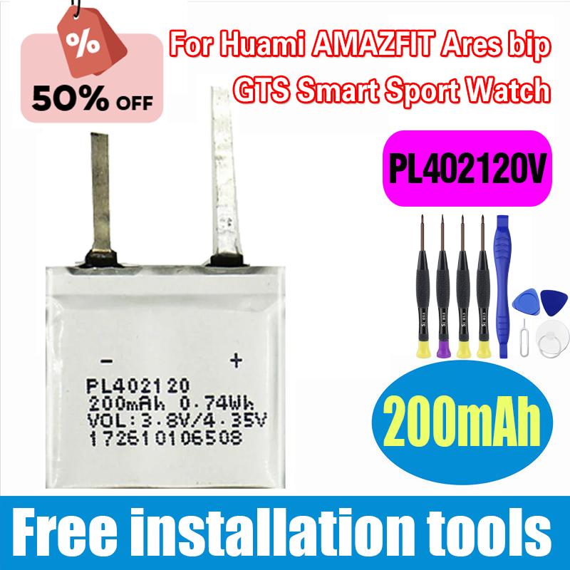Baterai PL402120V 200mAh Baru  - Smartwatch New Watches ulasan dan harga