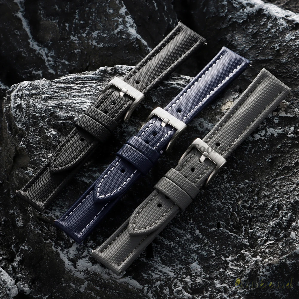 Tali Jam Tangan Kain Layar Ril - Seiko Watches Smartwatch ulasan dan harga