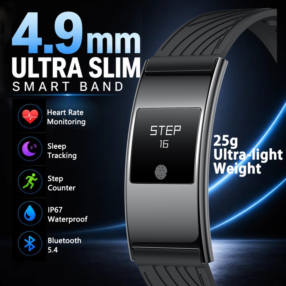 Jam Tangan Pintar Ultra-Tipis  - Smartwatch Slim Watches For Men ulasan dan harga