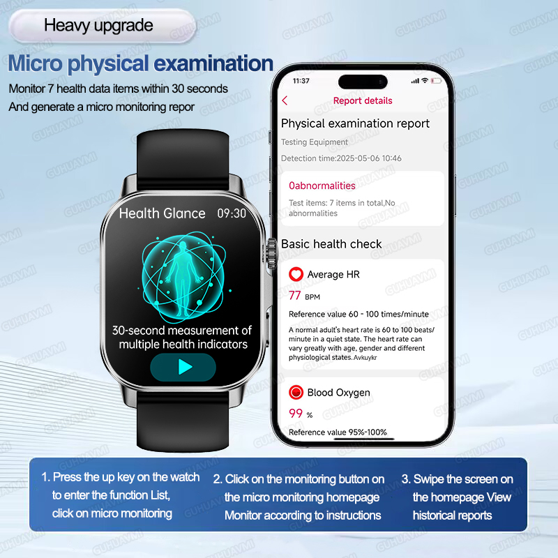 Jam Tangan Pintar Kelas Perawa - Smartwatch Professional Watches For Men ulasan dan harga