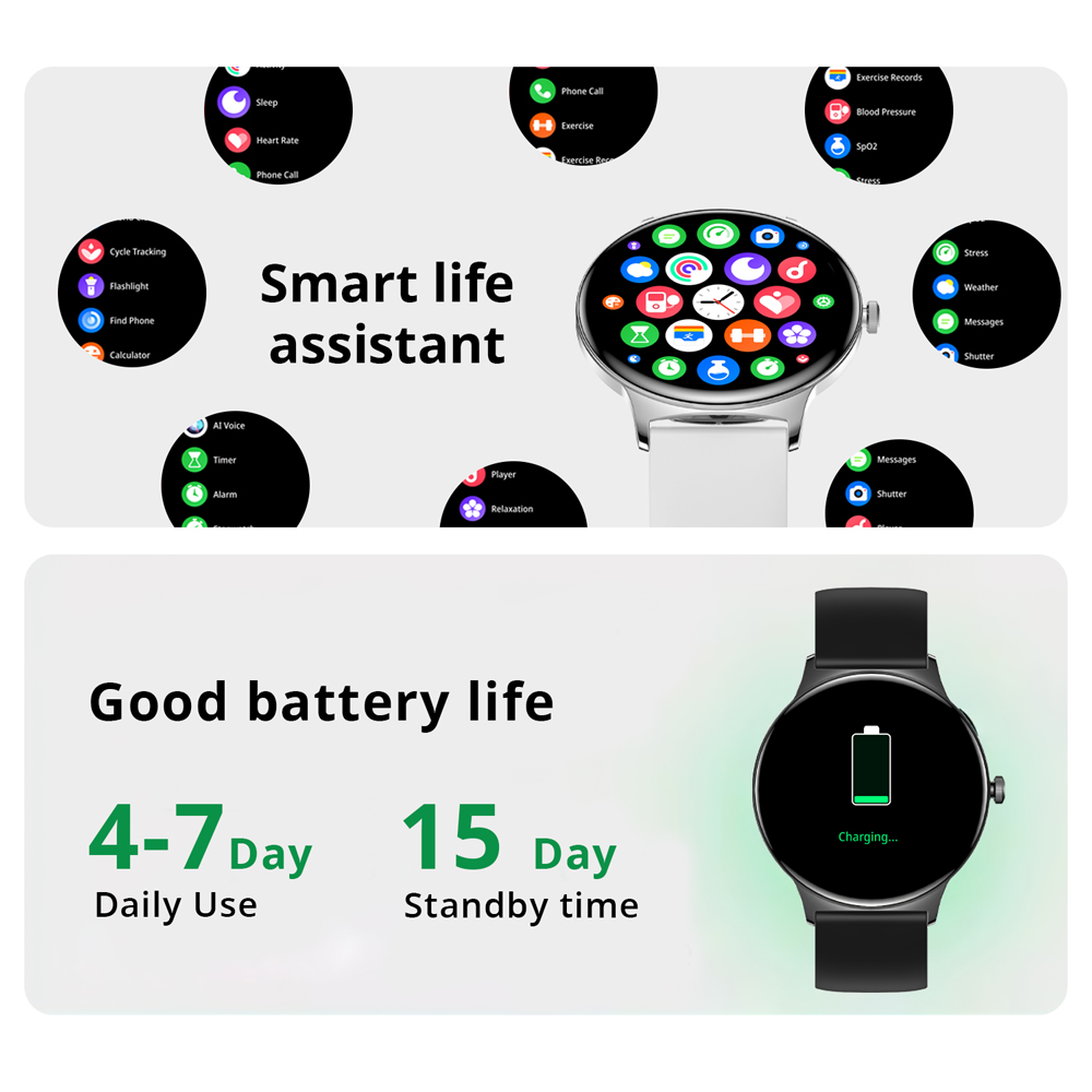 COLMI V89 jam tangan pintar wa - Watches Ladies Smartwatch ulasan dan harga