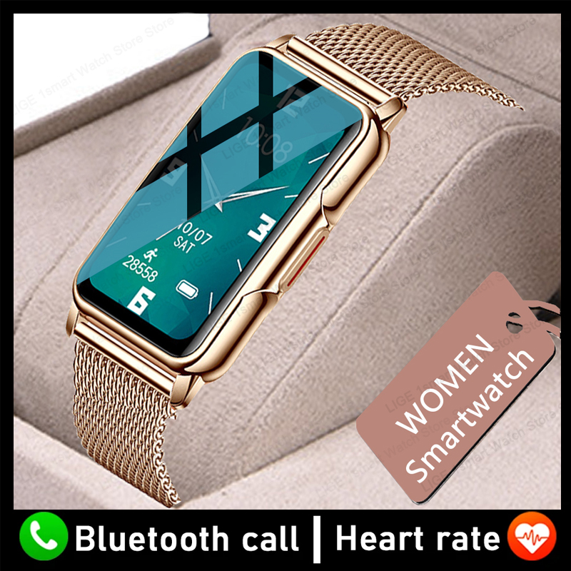 LIGE jam tangan pintar monitor - Smartwatch Branded Watches For Women ulasan dan harga