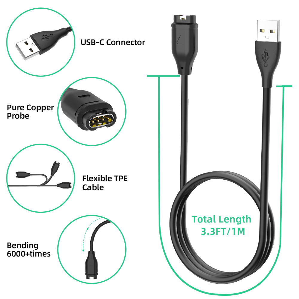 Kabel pengisi daya cocok untuk - Xwatch Smartwatch ulasan dan harga
