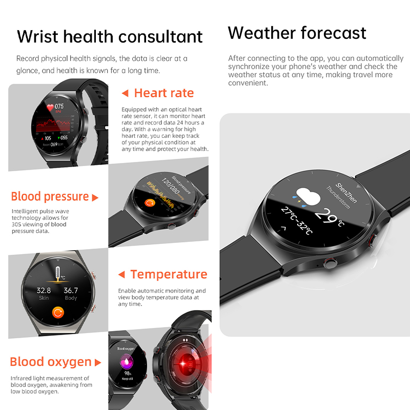 GEJIAN Jam Tangan Pintar Keseh - Smartwatch Health Watches ulasan dan harga
