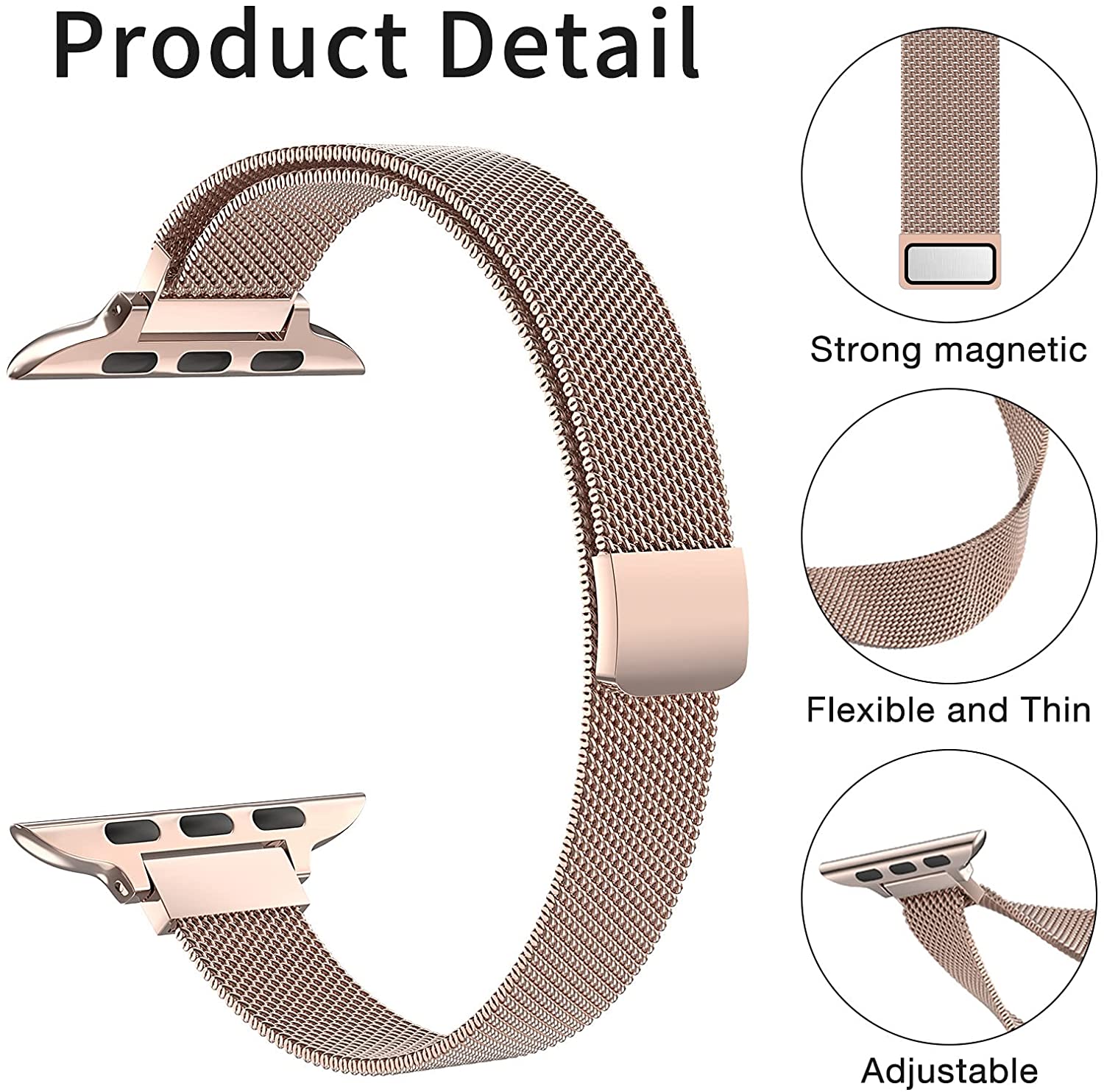Tali Milanese Loop Tipis Untuk - Smartwatch Slim Watches For Men ulasan dan harga