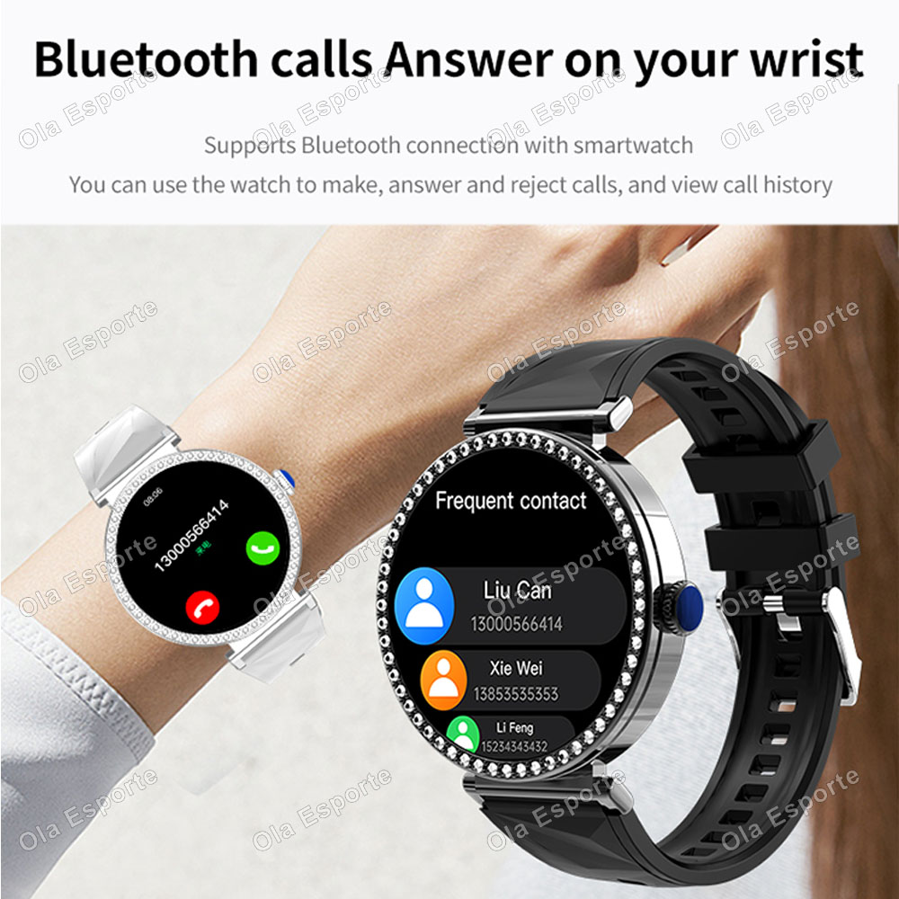 Jam Tangan Pintar Mewah Fashio - Watches Ladies Smartwatch ulasan dan harga