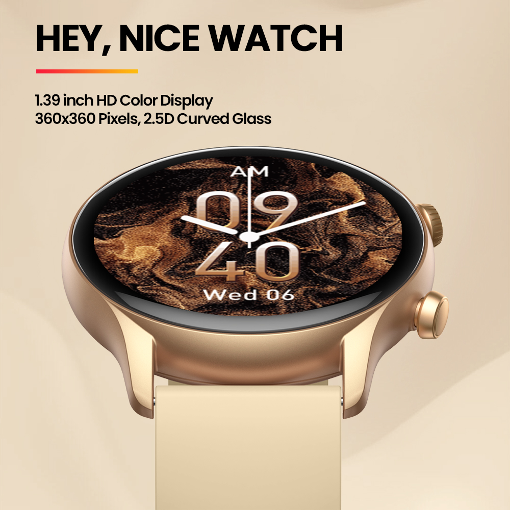 Zeblaze Btalk 3 Plus jam tanga - Watches Ladies Smartwatch ulasan dan harga