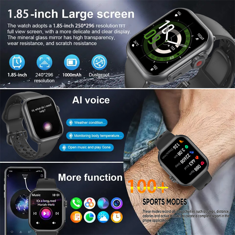Jam Tangan Ultra K62 Pria Wani - Smartwatch Professional Watches For Men ulasan dan harga