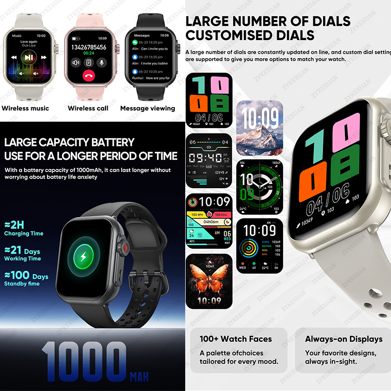 Jam Tangan Ultra K62 Pria Wani - Smartwatch Professional Watches For Men ulasan dan harga