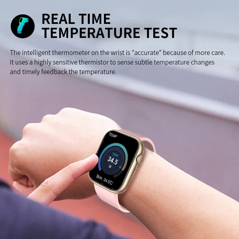 LIGE jam tangan pintar panggil - Watches Ladies Smartwatch ulasan dan harga