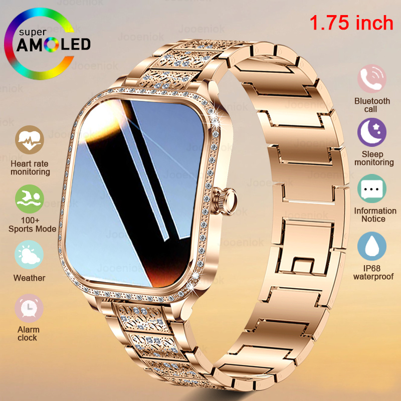 Jam Tangan Pintar Wanita Mode  - Watches Ladies Smartwatch ulasan dan harga