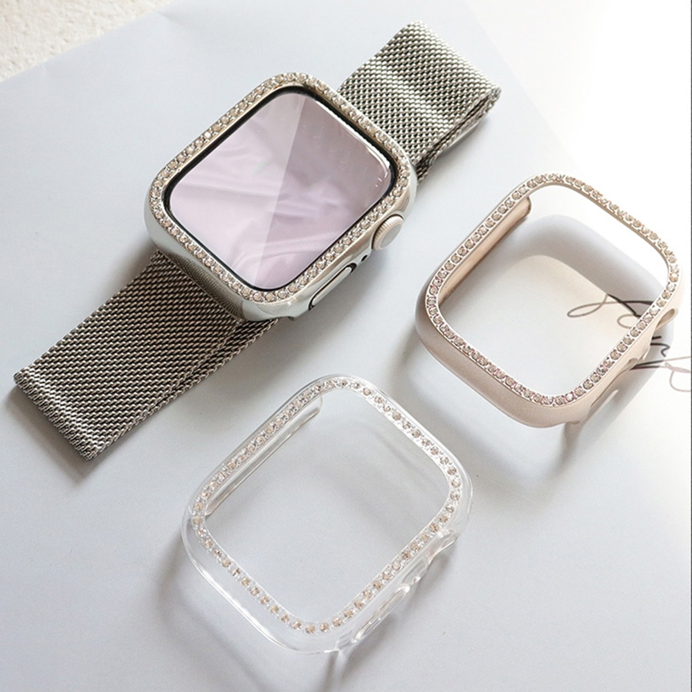 Casing Kaca + Berlian Baru unt - Smartwatch New Watches ulasan dan harga