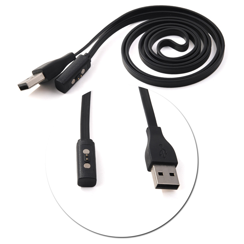 Kabel Pengisi Daya USB Hitam u - Smartwatch Pebble Watches ulasan dan harga