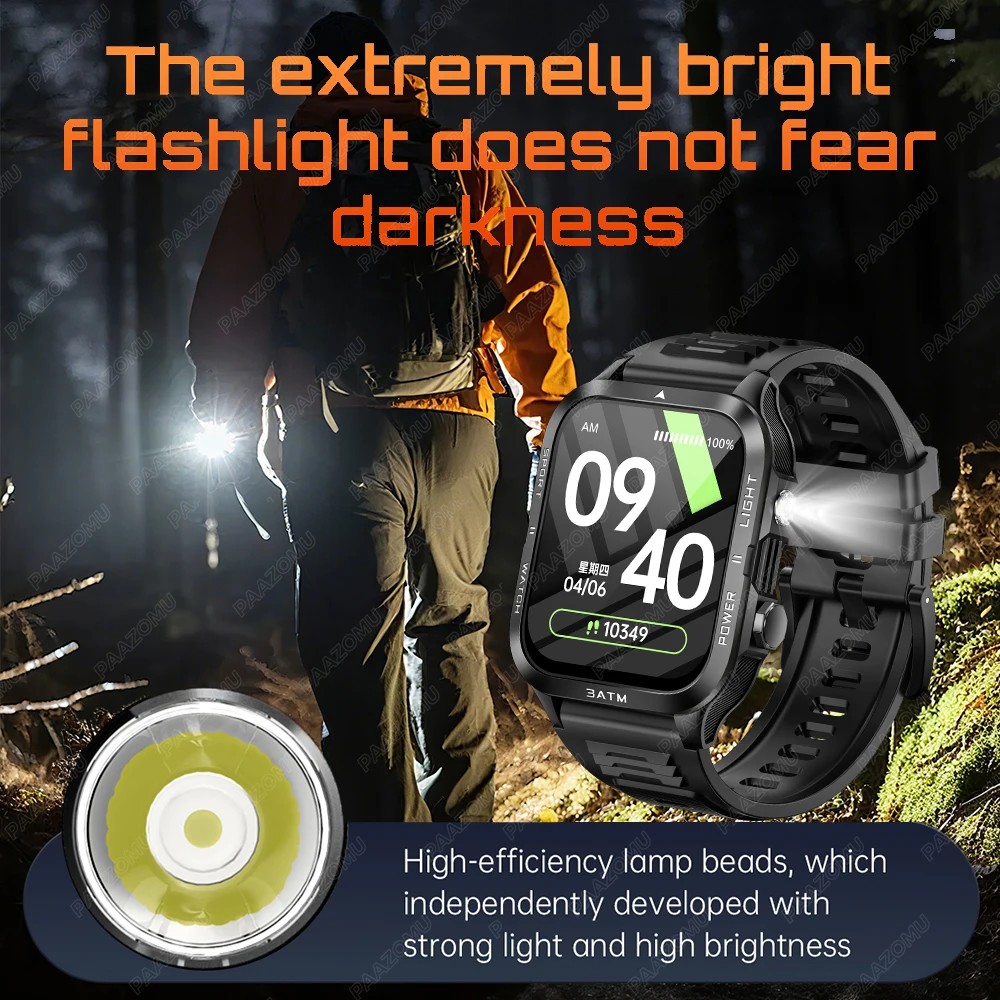 Jam Tangan Pintar Kelas Milite - Smartwatch Health Watches ulasan dan harga