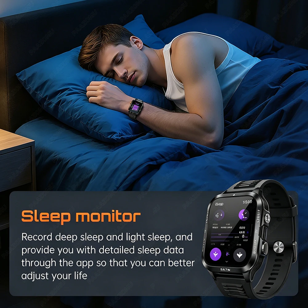 Jam Tangan Pintar Kelas Milite - Smartwatch Health Watches ulasan dan harga